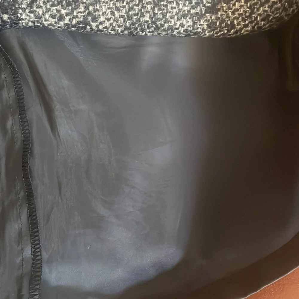 Halogen Navy/ White Pencil Skirt Size 12 - Picture 4 of 8